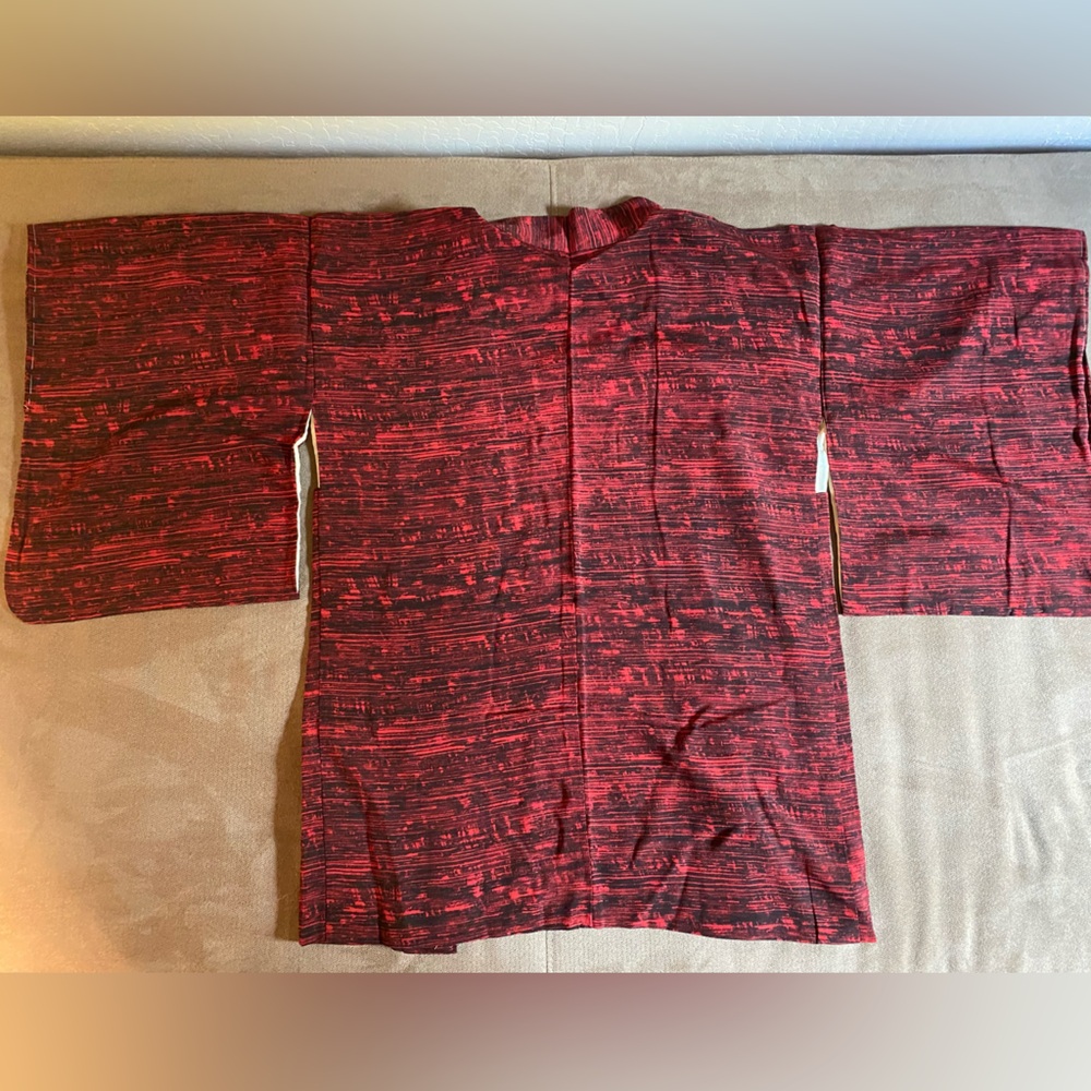 KYOTO Short Silk 1960s Kimono